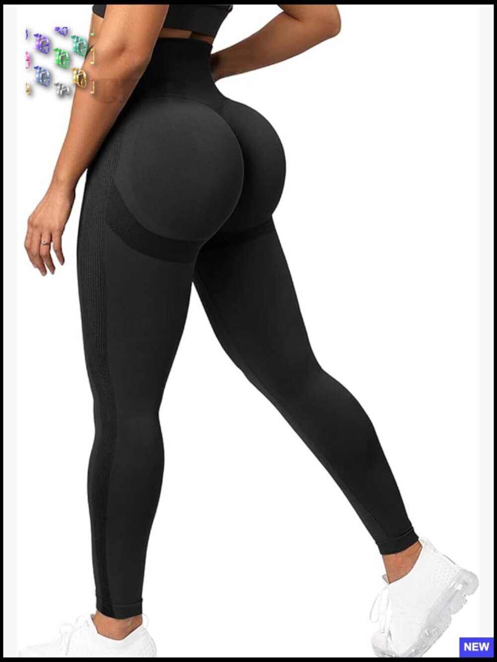 High Waist Seamless Scrunch Booty Leggings Butt Lift Yoga Pants